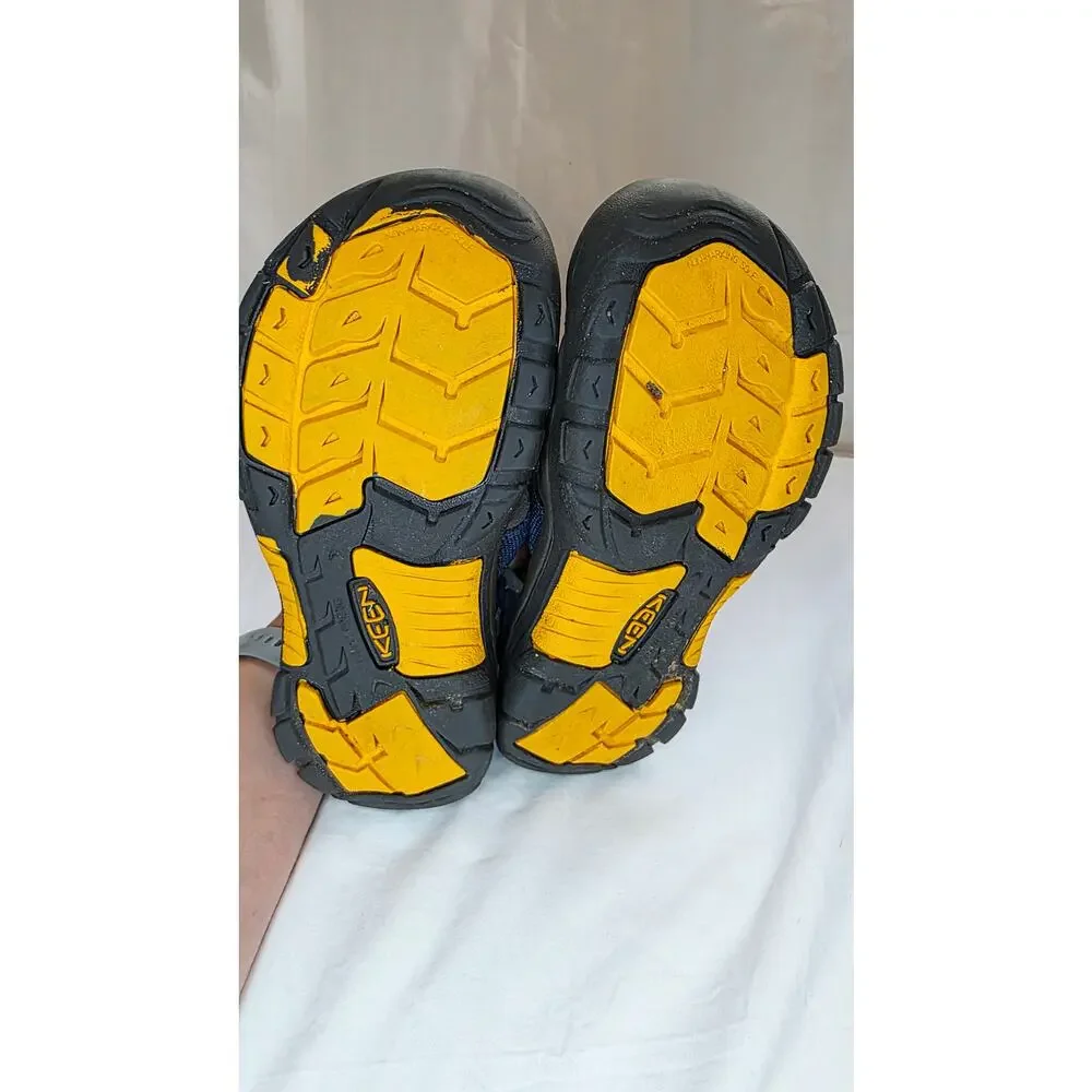 KEEN Newport H2 Waterproof Sandals Kids US 1 Blue Hiking Outdoor Shoes